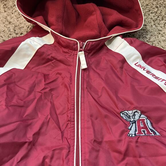 Alabama Crimson Tide Jacket Mens XL NCAA Football Red Oak Roll Tide - Picture 3 of 8